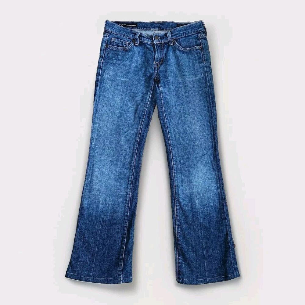 Citizens Of Humanity Blue Boot Cut Jeans